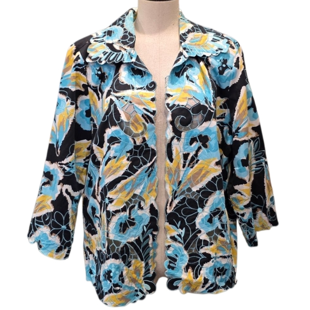 Trenz Floral Cotton Jacket